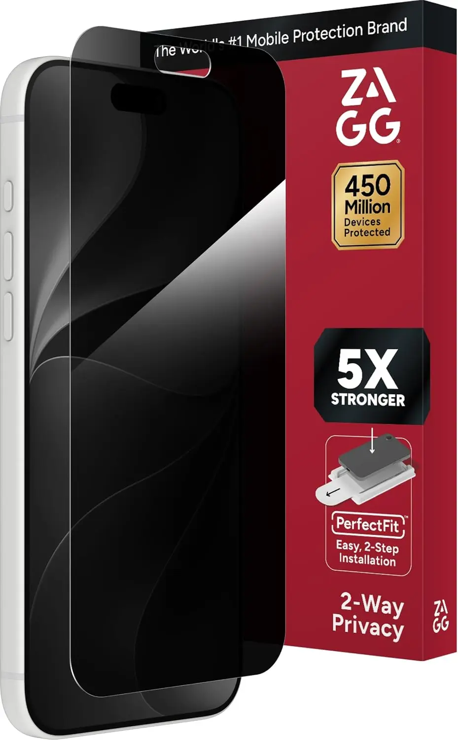 ZAGG InvisibleShield Glass Elite Privacy Apple iPhone 18 Pro Max / 17 Pro Max afbeelding 1