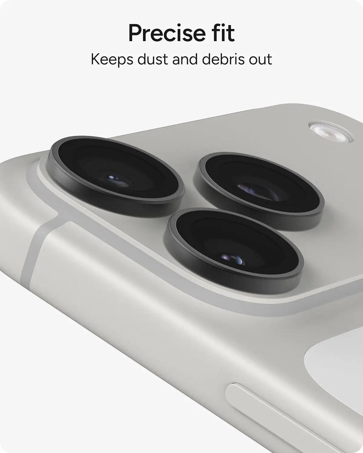 ZAGG Camera Rings Apple iPhone 18 Pro / 18 Pro Max Camera Protector Zwart afbeelding 8