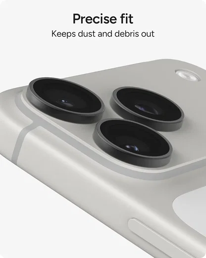 ZAGG Camera Rings Apple iPhone 18 Pro / 18 Pro Max Camera Protector Zwart afbeelding 8
