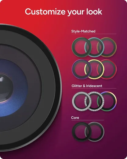 ZAGG Camera Rings Apple iPhone 18 Pro / 18 Pro Max Camera Protector Zwart afbeelding 4