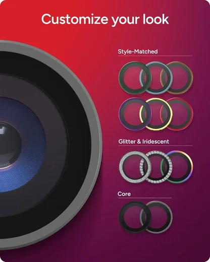 ZAGG Camera Rings Apple iPhone 18 Pro / 18 Pro Max Camera Protector Zilver afbeelding 4