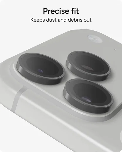 ZAGG Camera Rings Apple iPhone 18 Pro / 18 Pro Max Camera Protector Zilver afbeelding 8