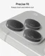 ZAGG Camera Rings Apple iPhone 18 Pro / 18 Pro Max Camera Protector Zilver afbeelding 8