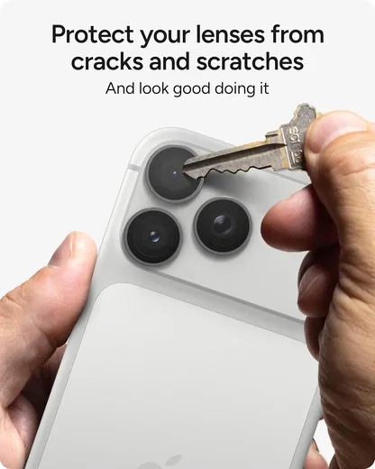 ZAGG Camera Rings Apple iPhone 18 Pro / 18 Pro Max Camera Protector Zilver afbeelding 6