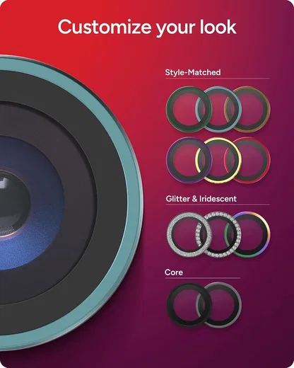 ZAGG Camera Rings Apple iPhone 18 Pro / 18 Pro Max Camera Protector Blauw afbeelding 4