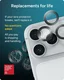 ZAGG Camera Rings Apple iPhone 18 Pro / 18 Pro Max Camera Protector Blauw afbeelding 10