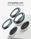 ZAGG Camera Rings Apple iPhone 18 Pro / 18 Pro Max Camera Protector Blauw afbeelding 2