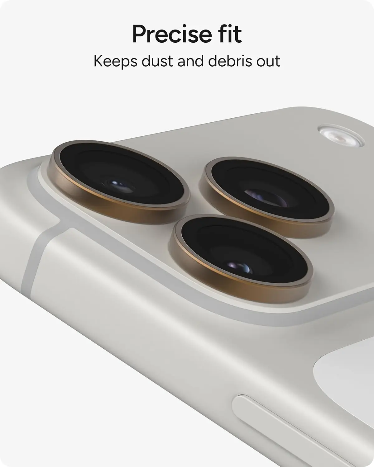 ZAGG Camera Rings Apple iPhone 18 Pro / 18 Pro Max Camera Protector Bruin afbeelding 8