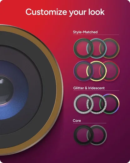 ZAGG Camera Rings Apple iPhone 18 Pro / 18 Pro Max Camera Protector Bruin afbeelding 4