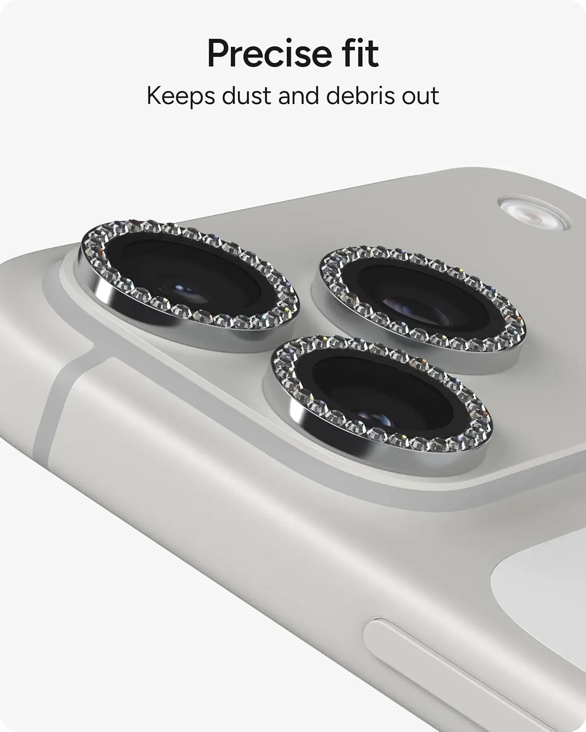 ZAGG Camera Rings Apple iPhone 18 Pro / 18 Pro Max Camera Protector Diamond afbeelding 8