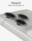 ZAGG Camera Rings Apple iPhone 18 Pro / 18 Pro Max Camera Protector Diamond afbeelding 8