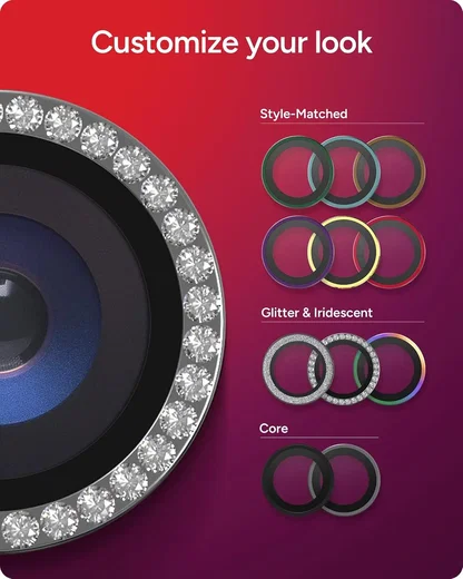 ZAGG Camera Rings Apple iPhone 18 Pro / 18 Pro Max Camera Protector Diamond afbeelding 4