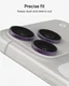 ZAGG Camera Rings Apple iPhone 18 Pro / 18 Pro Max Camera Protector Paars afbeelding 8