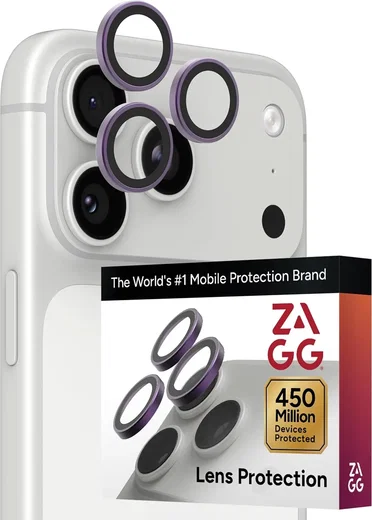 ZAGG Camera Rings Apple iPhone 18 Pro / 18 Pro Max Camera Protector Paars afbeelding 1