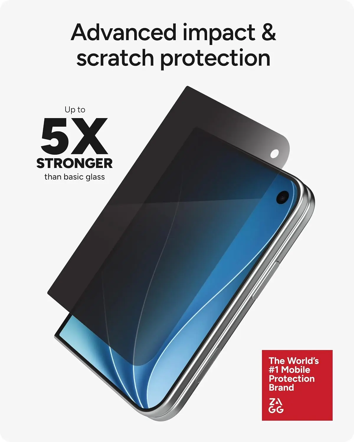 ZAGG InvisibleShield Privacy XTR Apple iPhone Duo Screen Protector afbeelding 2