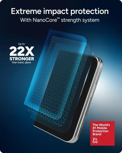 ZAGG InvisibleShield XTR6 Apple iPhone Duo Screen Protector Anti-Blue Light afbeelding 2