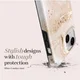 MIO MagSafe / Qi2 iPhone 18 Pro / 17 Pro Hoesje Hard Cover Gold Marble afbeelding 4