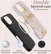 MIO MagSafe / Qi2 iPhone 18 Pro / 17 Pro Hoesje Hard Cover Gold Marble afbeelding 6