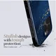 MIO MagSafe / Qi2 iPhone 18 Pro / 17 Pro Hoesje Hard Cover Midnight Sparkle afbeelding 4