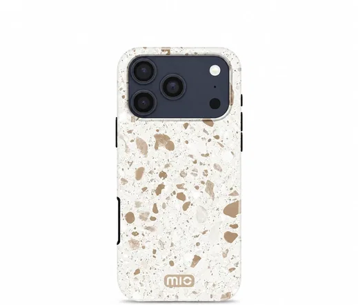 MIO MagSafe / Qi2 iPhone 18 Pro / 17 Pro Hoesje Hard Cover Soft Terrazzo afbeelding 1
