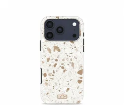 MIO MagSafe / Qi2 iPhone 18 Pro / 17 Pro Hoesje Hard Cover Soft Terrazzo afbeelding