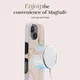 MIO MagSafe iPhone 18 Pro Max / 17 Pro Max Hoesje Back Cover Gold Marble afbeelding 3