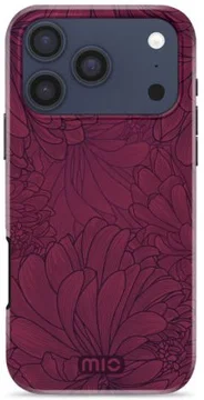 MIO MagSafe / Qi2 Apple iPhone 18 Pro Max Hoesje Hard Shell Berry Blooms