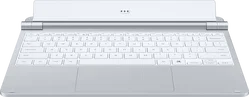 Originele Samsung Tab S12+ Keyboard Cover Pro QWERTY NLD Toetsenbord Zilver afbeelding