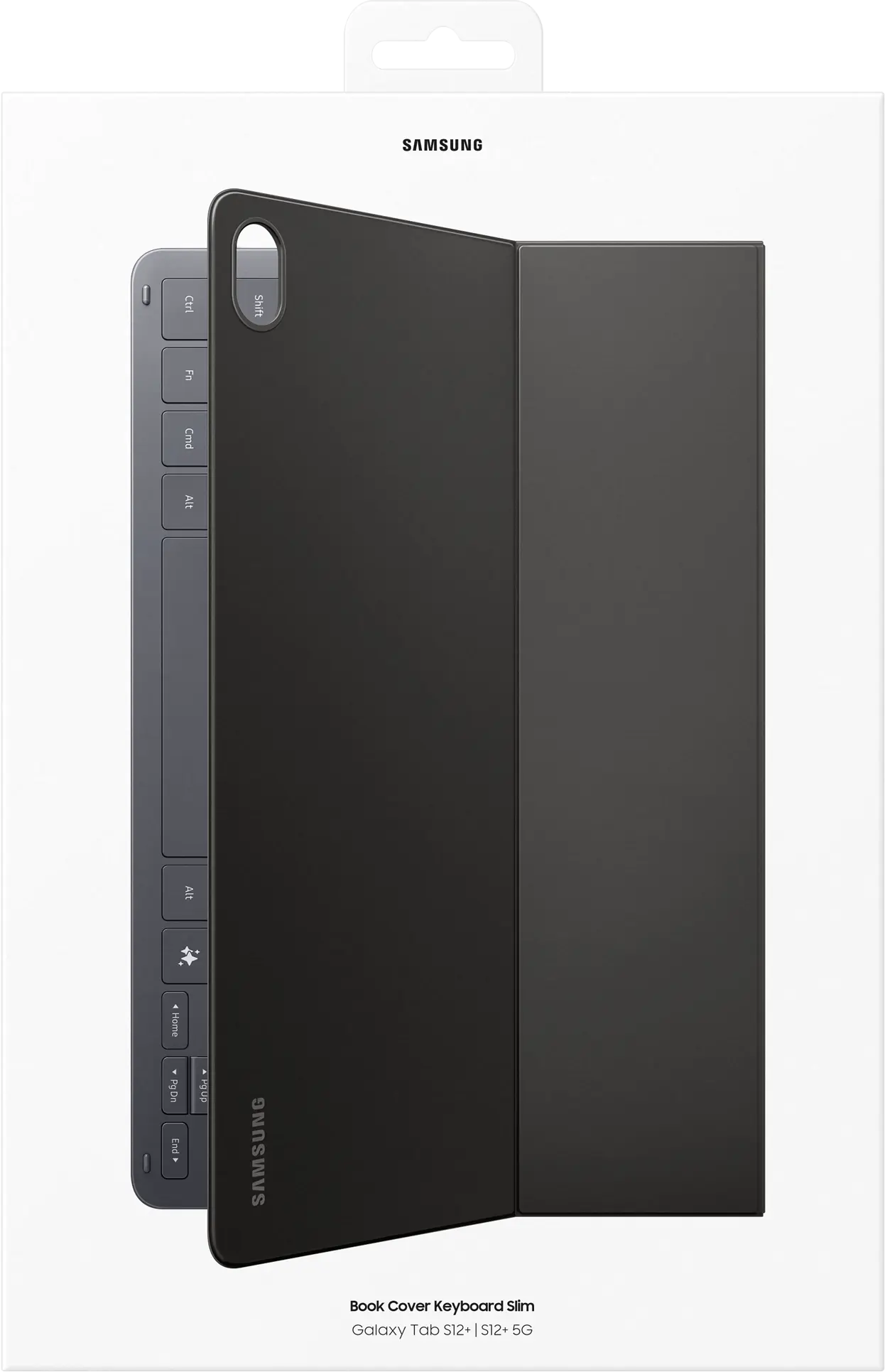 Originele Samsung Tab S12+ Keyboard Book Cover Slim QWERTY NLD Toetsenbord Zwart afbeelding 12