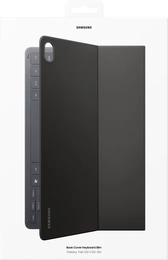 Originele Samsung Tab S12+ Keyboard Book Cover Slim QWERTY NLD Toetsenbord Zwart afbeelding 12