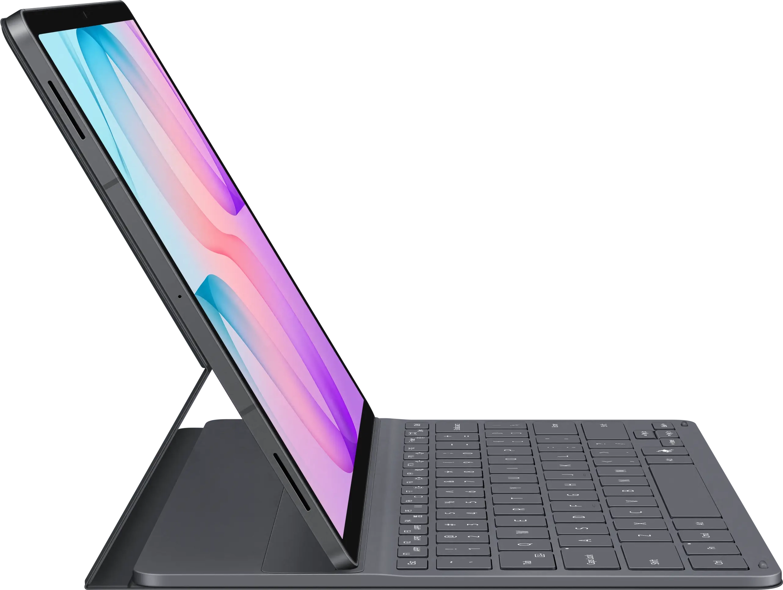 Originele Samsung Tab S12+ Keyboard Book Cover Slim QWERTY NLD Toetsenbord Zwart afbeelding 9