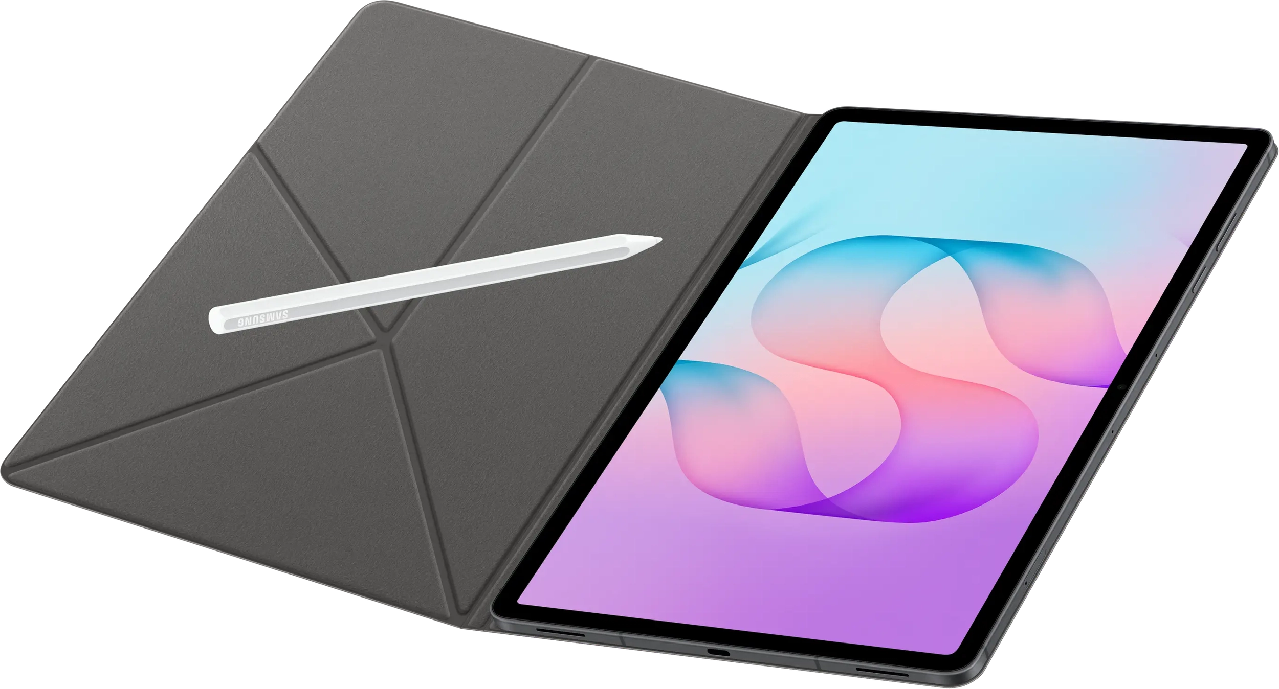 Originele Samsung Tab S12+ Book Cover Magnetische Tablet Hoes Zwart afbeelding 3