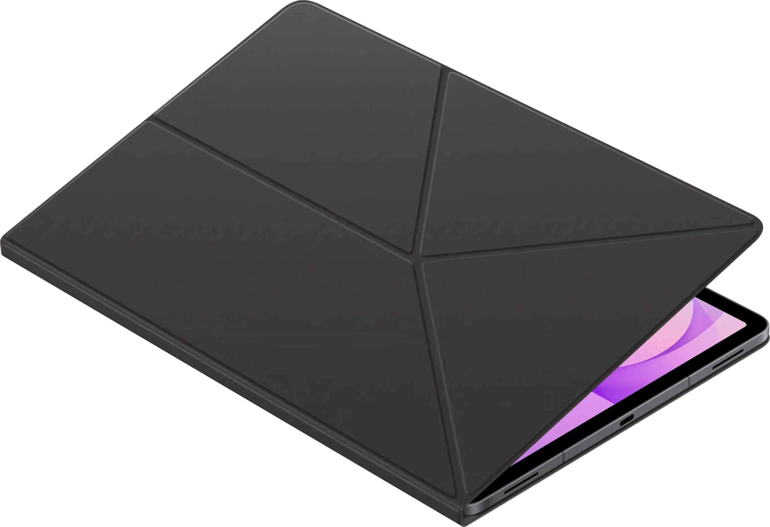 Originele Samsung Tab S12+ Book Cover Magnetische Tablet Hoes Zwart afbeelding 2