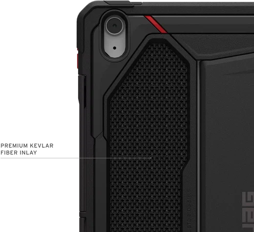 Urban Armor Gear Monarch Apple iPad Air 13 (24/25/26) Hoes met Standaard Zwart afbeelding 4