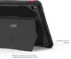 Urban Armor Gear Monarch Apple iPad Air 13 (24/25/26) Hoes met Standaard Zwart afbeelding 3