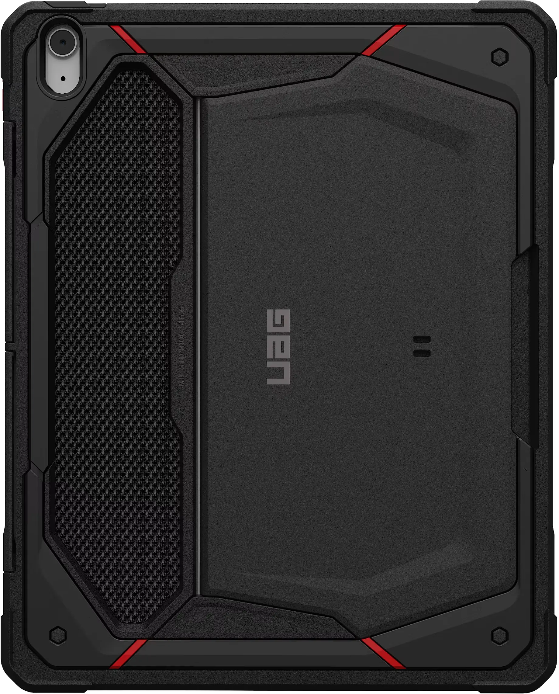 Urban Armor Gear Monarch Apple iPad Air 13 (24/25/26) Hoes met Standaard Zwart afbeelding 1