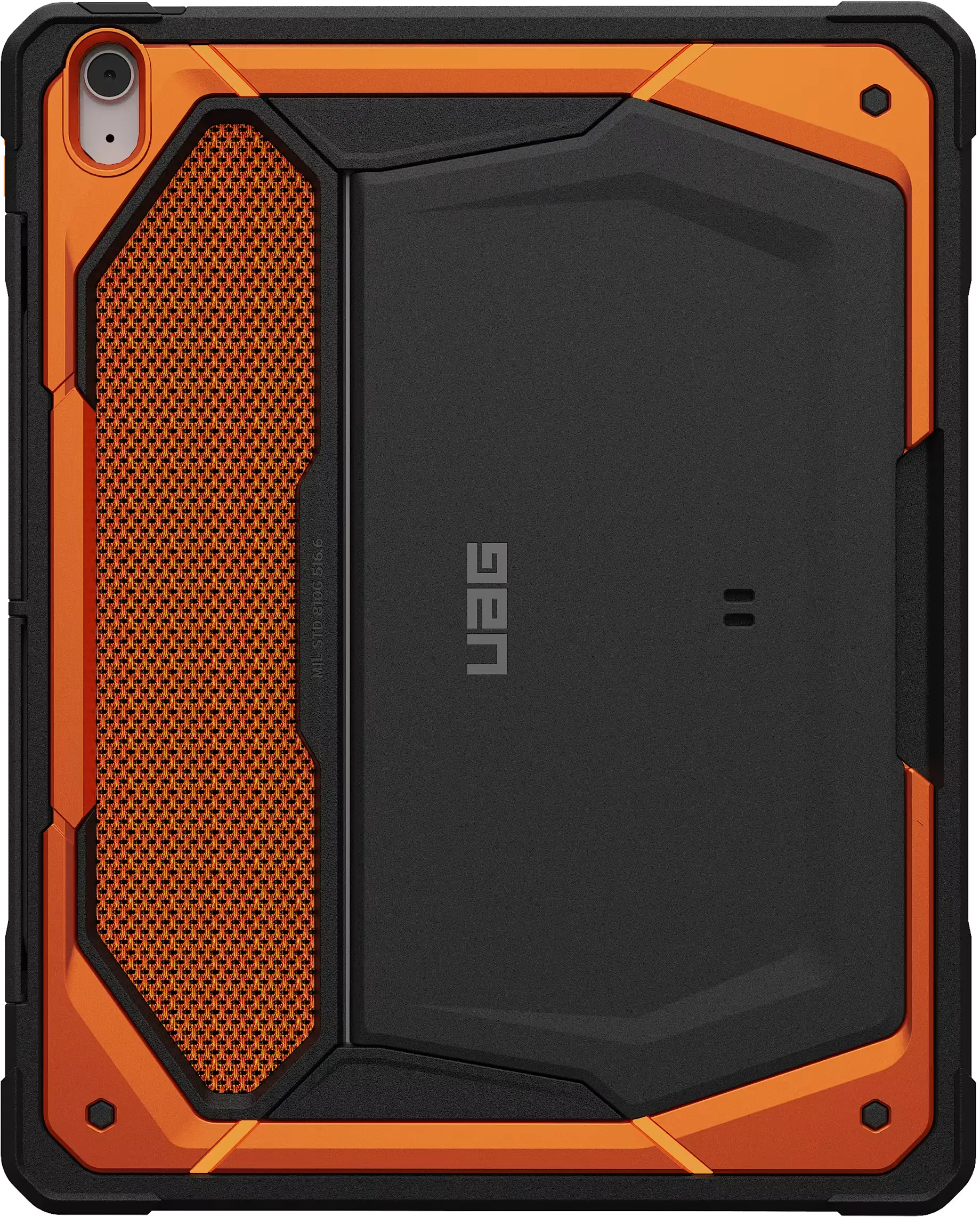Urban Armor Gear Monarch Apple iPad Air 13 (24/25/26) Hoes met Standaard Oranje afbeelding 1
