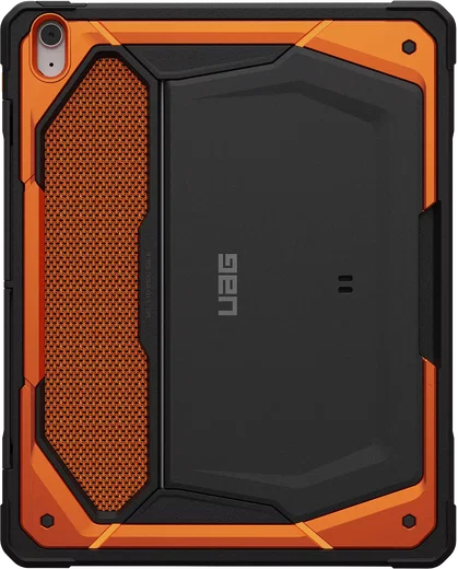 Urban Armor Gear Monarch Apple iPad Air 13 (24/25/26) Hoes met Standaard Oranje afbeelding 1