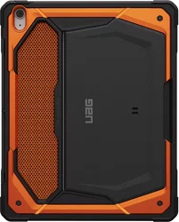 Urban Armor Gear Monarch Apple iPad Air 13 (24/25/26) Hoes met Standaard Oranje afbeelding