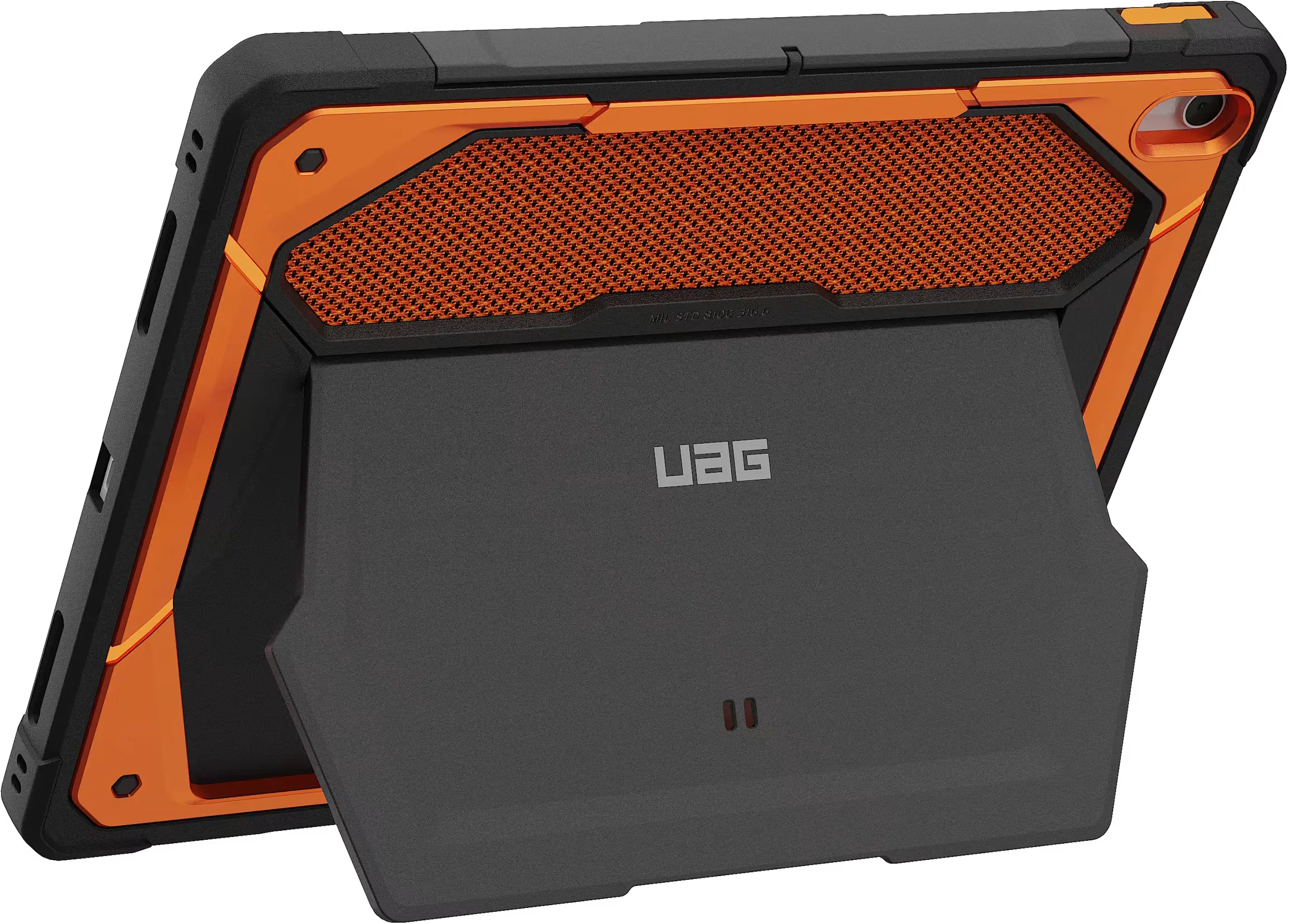 Urban Armor Gear Monarch Apple iPad Air 13 (24/25/26) Hoes met Standaard Oranje afbeelding 8
