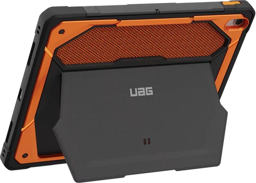 Urban Armor Gear Monarch Apple iPad Air 13 (24/25/26) Hoes met Standaard Oranje afbeelding 8