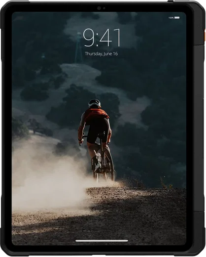 Urban Armor Gear Monarch Apple iPad Air 13 (24/25/26) Hoes met Standaard Oranje afbeelding 9