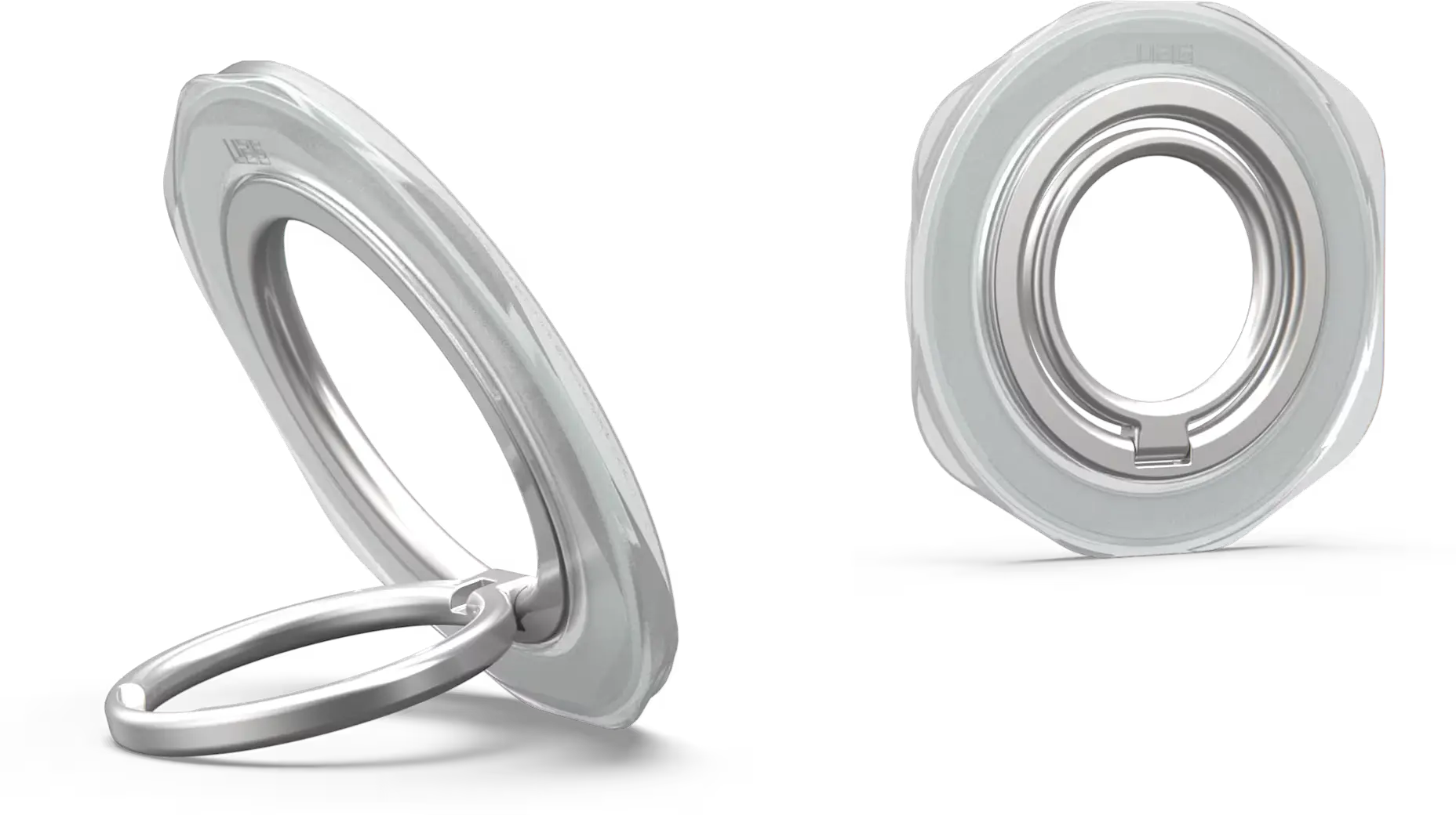 UAG Magnetic Ring Stand LT Magnetische Telefoonring met Standaard Ice afbeelding 1