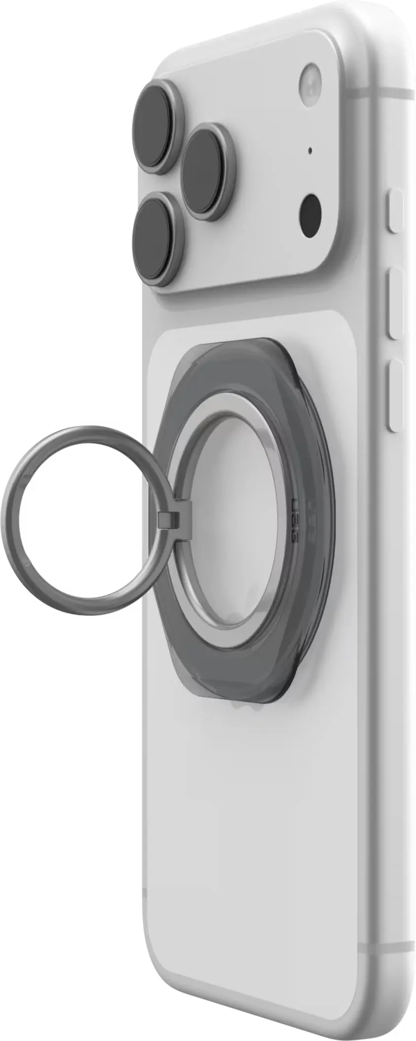 UAG Magnetic Ring Stand LT Magnetische Telefoonring met Standaard Transparant afbeelding 2