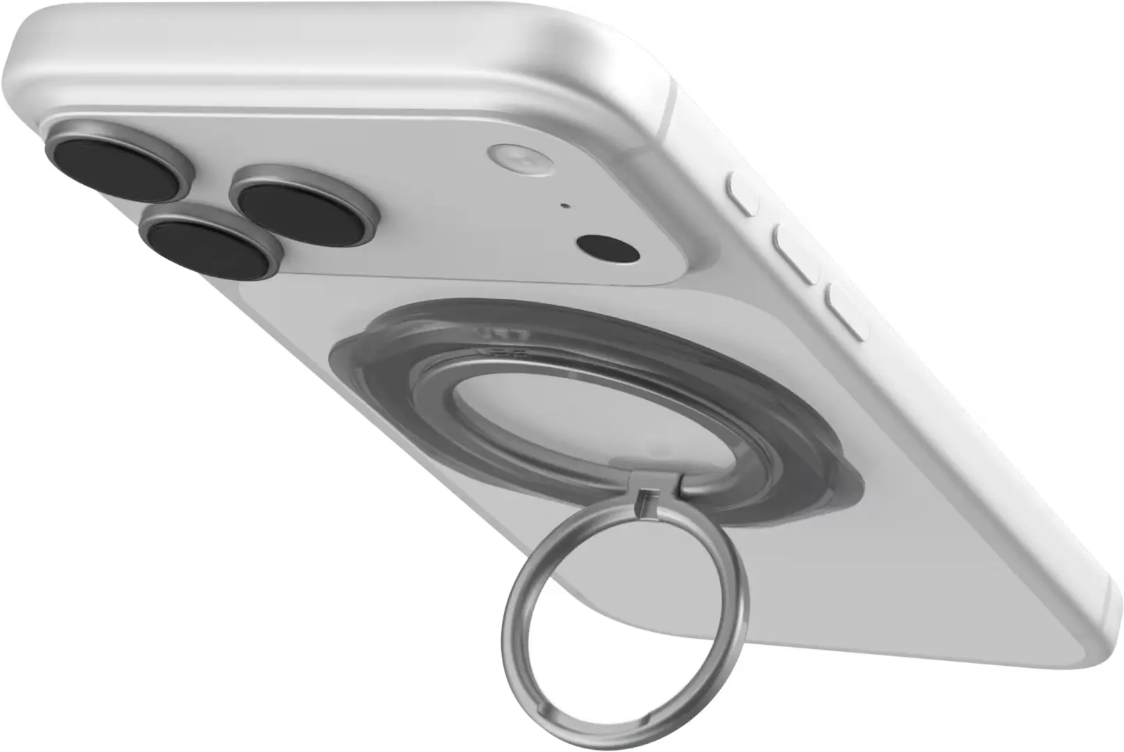 UAG Magnetic Ring Stand LT Magnetische Telefoonring met Standaard Transparant afbeelding 6