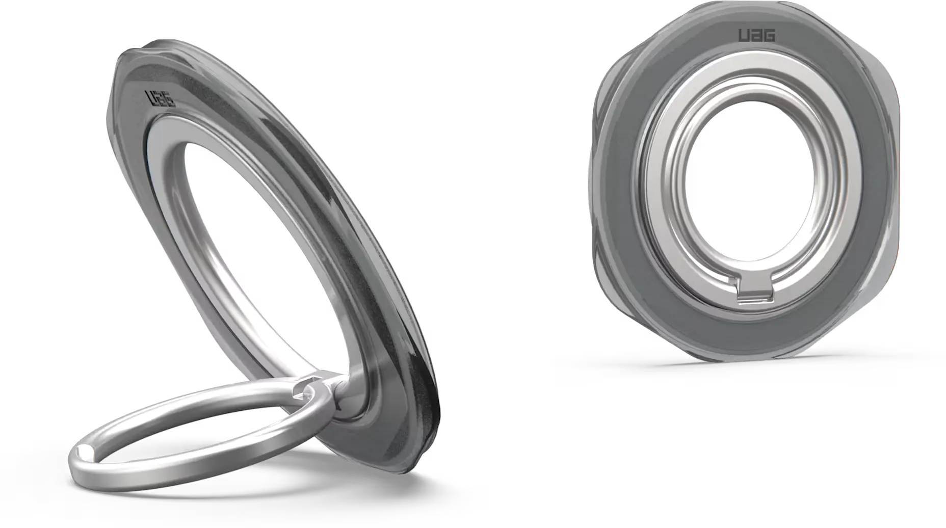 UAG Magnetic Ring Stand LT Magnetische Telefoonring met Standaard Transparant afbeelding 1