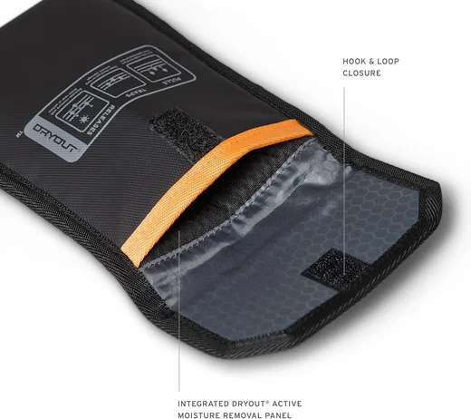 UAG x DRYOUT Phone Recovery Pouch Vochtabsorberend Telefoonhoesje Zwart afbeelding 7