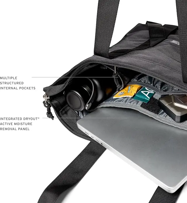 UAG x DRYOUT Tech Tote 16 inch Laptop Tas Zwart afbeelding 6