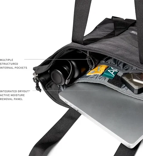 UAG x DRYOUT Tech Tote 16 inch Laptop Tas Zwart afbeelding 6