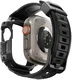 Spigen Rugged Armor Pro - Apple Watch Ultra 49MM 3/2/1 - Hoesje en Bandje Zwart afbeelding 2
